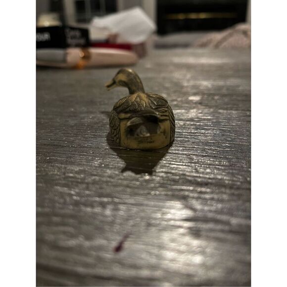 Artemis Inc. Scrimshaw Miniature Duck Figurine 1982 - Picture 2 of 7